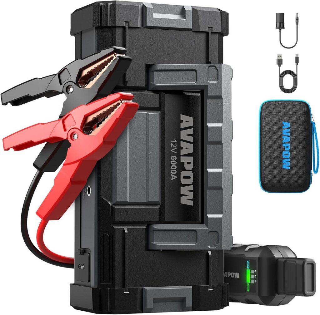 Best Automotive – AVAPOW 6000A Car Battery Jump Starter Review