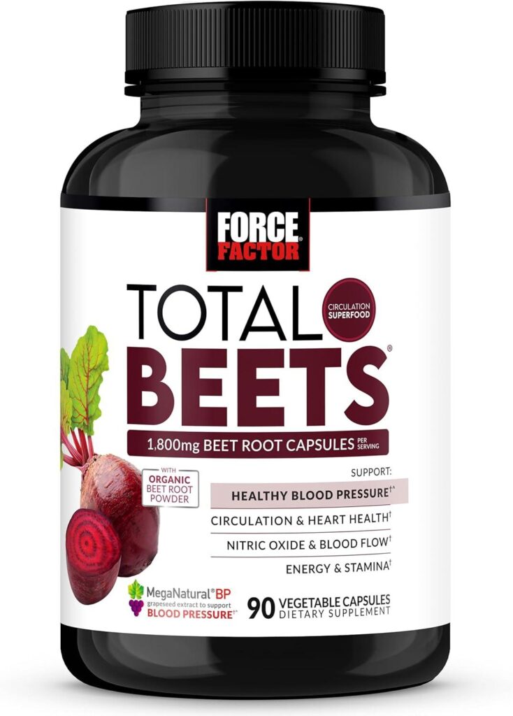 Best Blood Pressure Support – Force Factor Total Beets Review