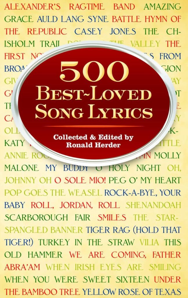 Best Lyrics Collection – 500 Best-Loved Song Lyrics Review