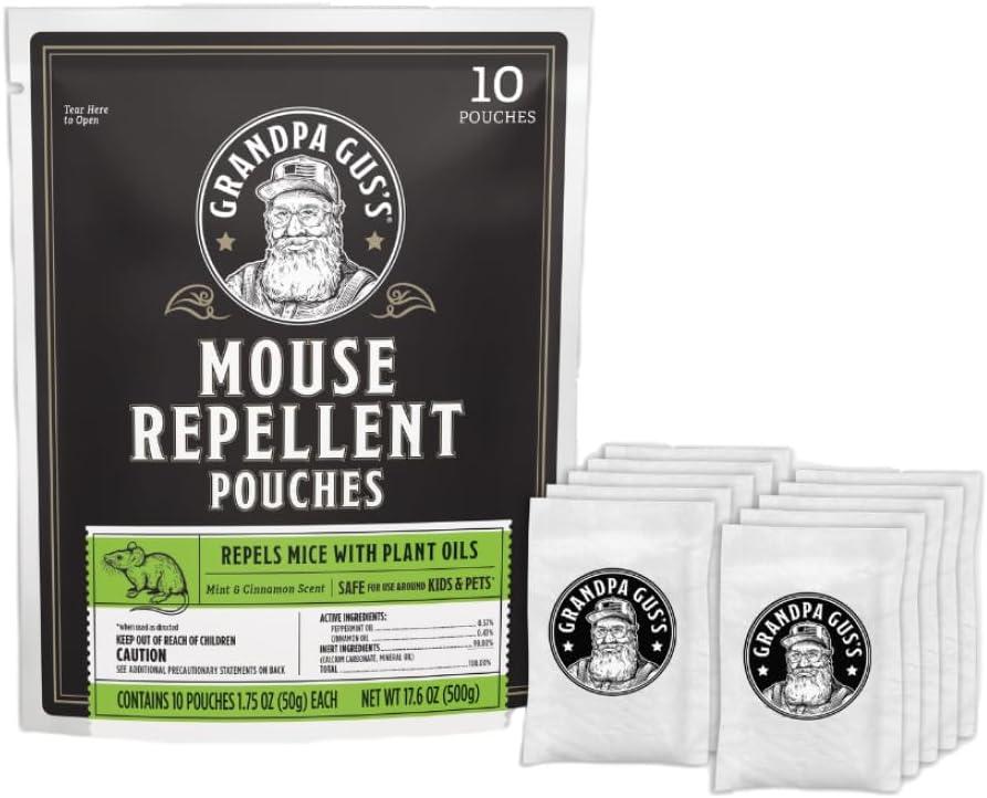 Best Rodent Deterrent – Grandpa Gus’s Extra-Strength Mouse Repellent Review