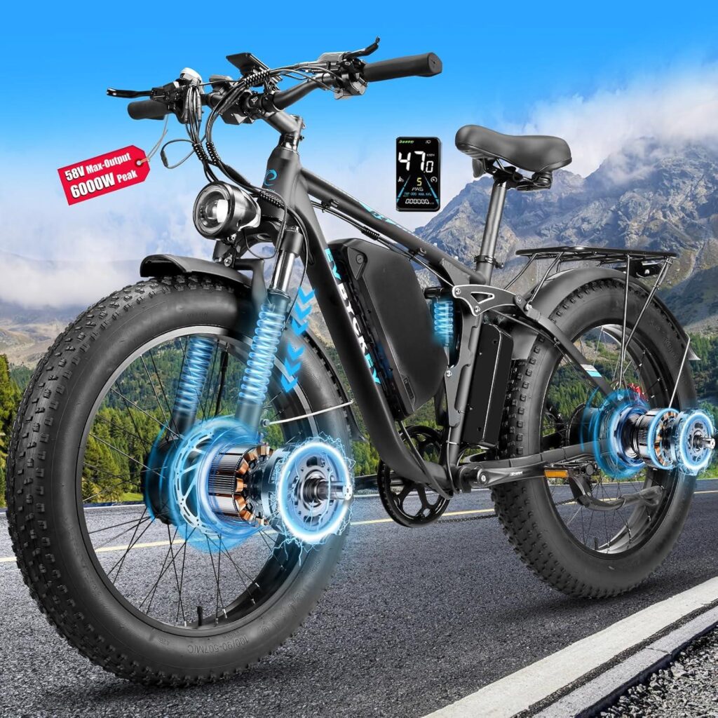 Best Electric Bike – 6000W Peak Dual Motor E-Bike for Review