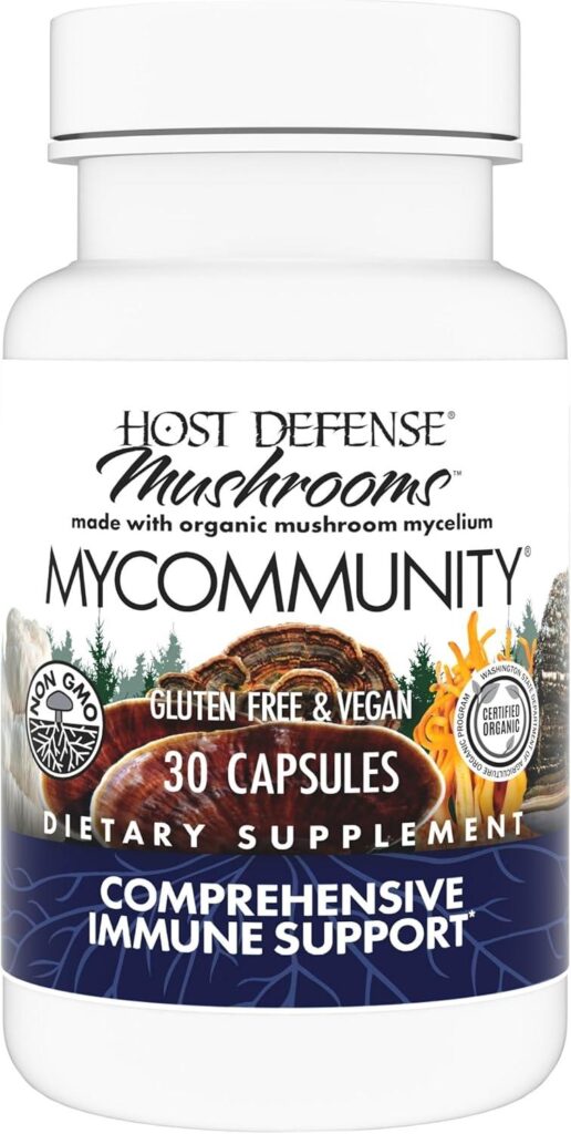 Best Mushroom Supplement – Host Defense MyCommunity Capsules Review