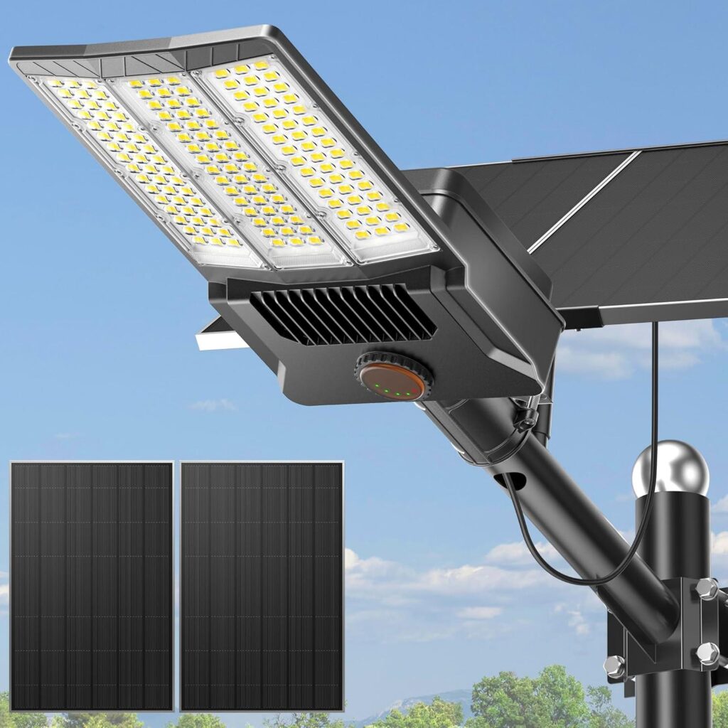 Best Solar Lights – Deepn Solar Street Light 12000W Review