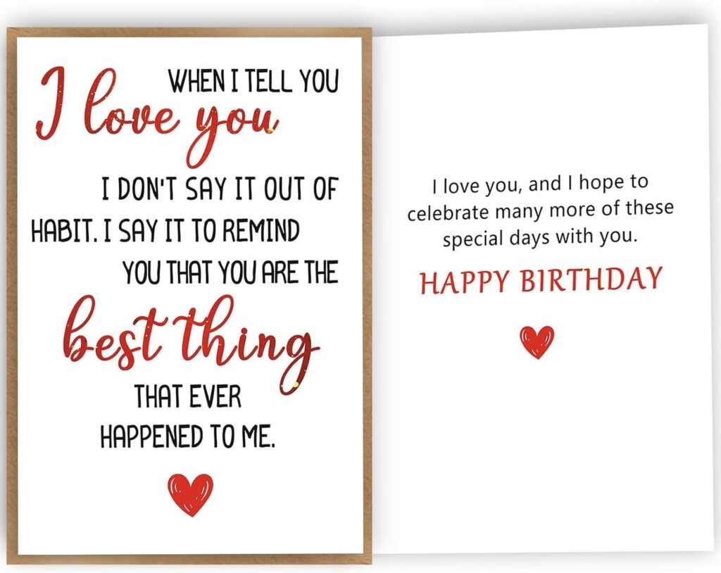 Best Birthday Card & Gifts – Funny Romantic Decorations Review