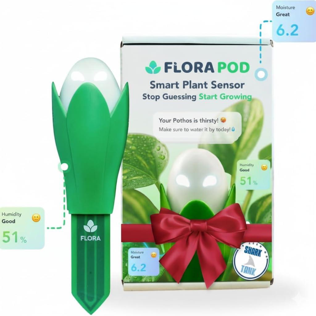 Best Smart Plant Monitor – Flora Pod AI-Powered Plant Care Review