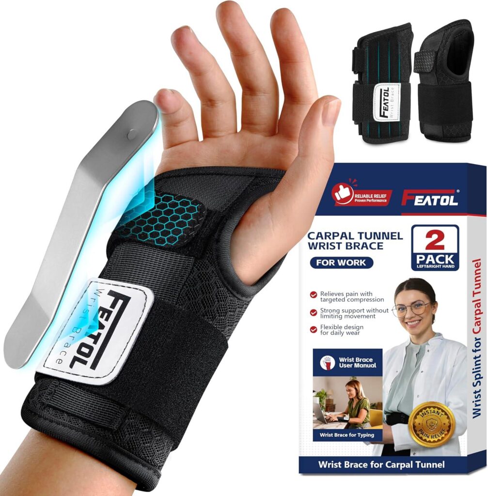 Best Carpal Tunnel Brace – FEATOL 2 Pack Night Support Review
