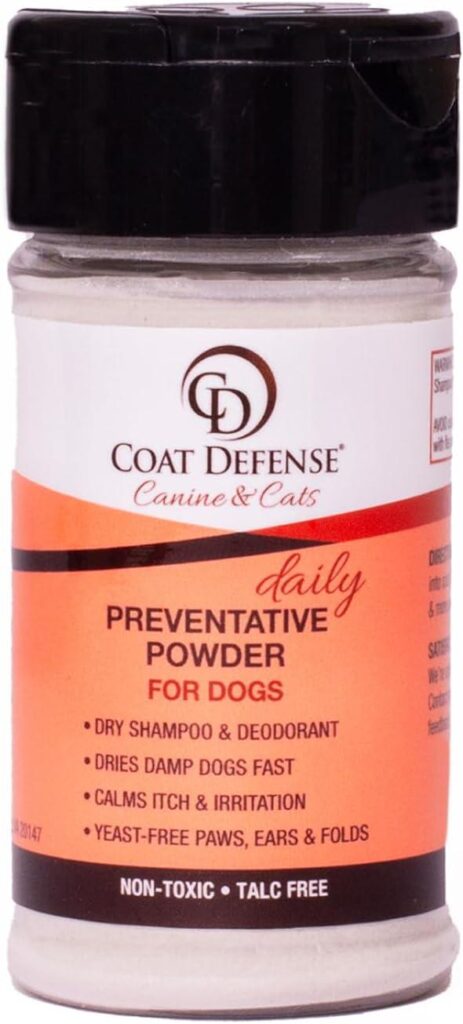 Best Dog Shampoo – COAT DEFENSE Preventative Powder Review