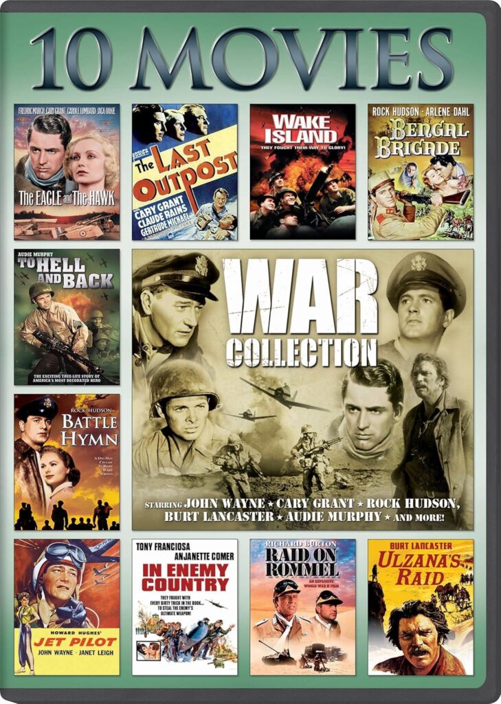 Best War Movie Collection – War, 10-Movie Collection: The Eagle and The Hawk Review