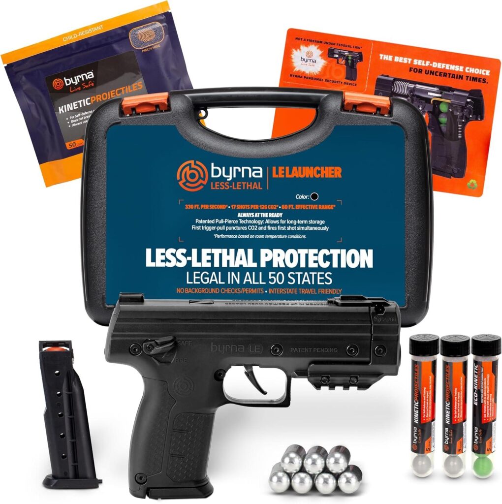 Best Less-Lethal Device – Byrna LE – Kinetic Ultimate Bundle Review