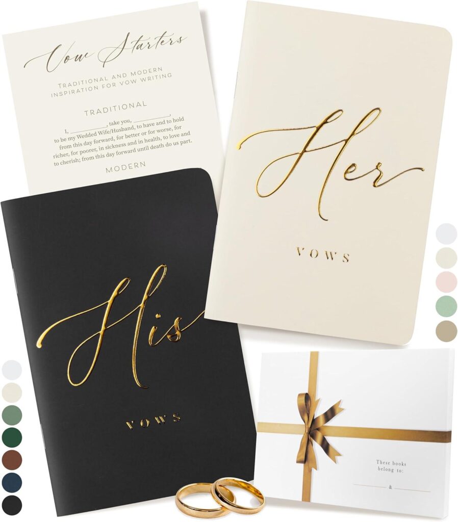 Best Wedding Vow Book – ARTESORI Premium His & Hers Review