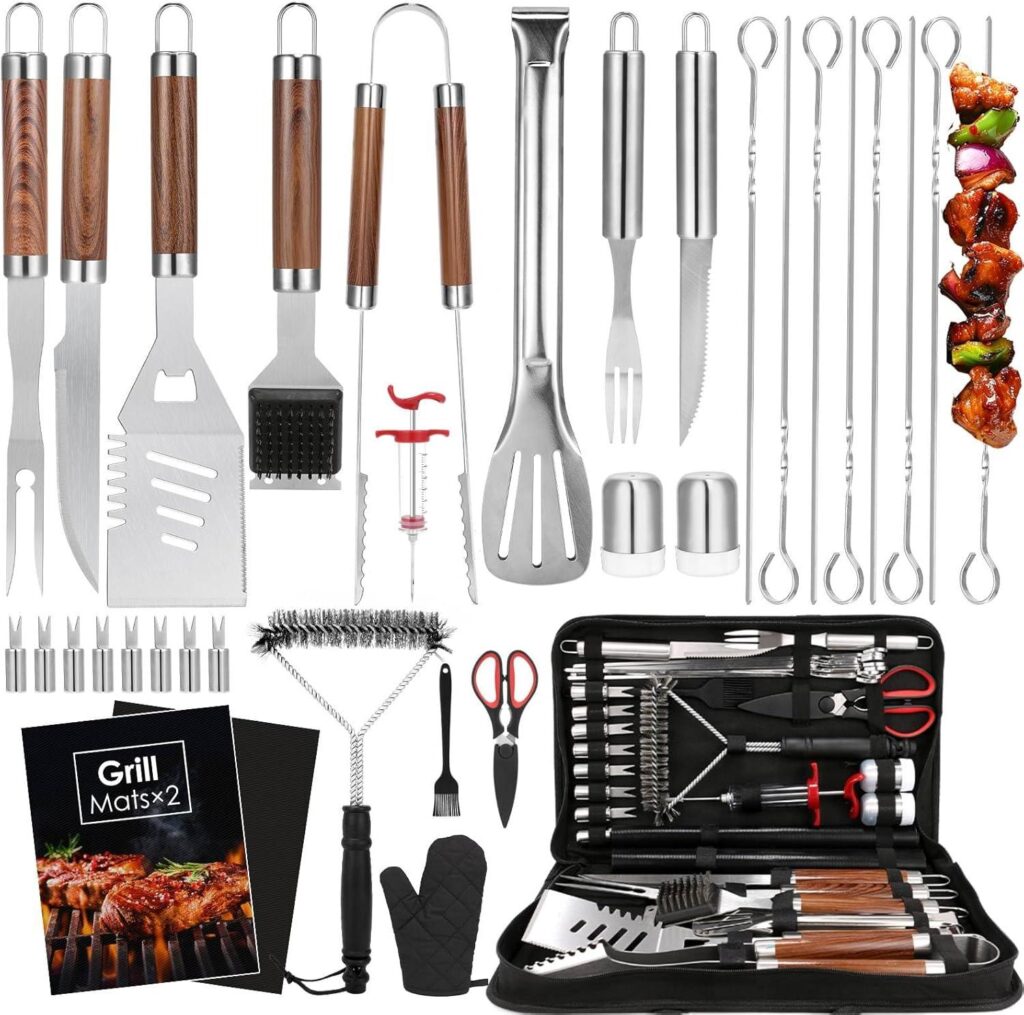Best BBQ Accessories – Yoehka 34Pcs Heavy Duty Grill Tools Review