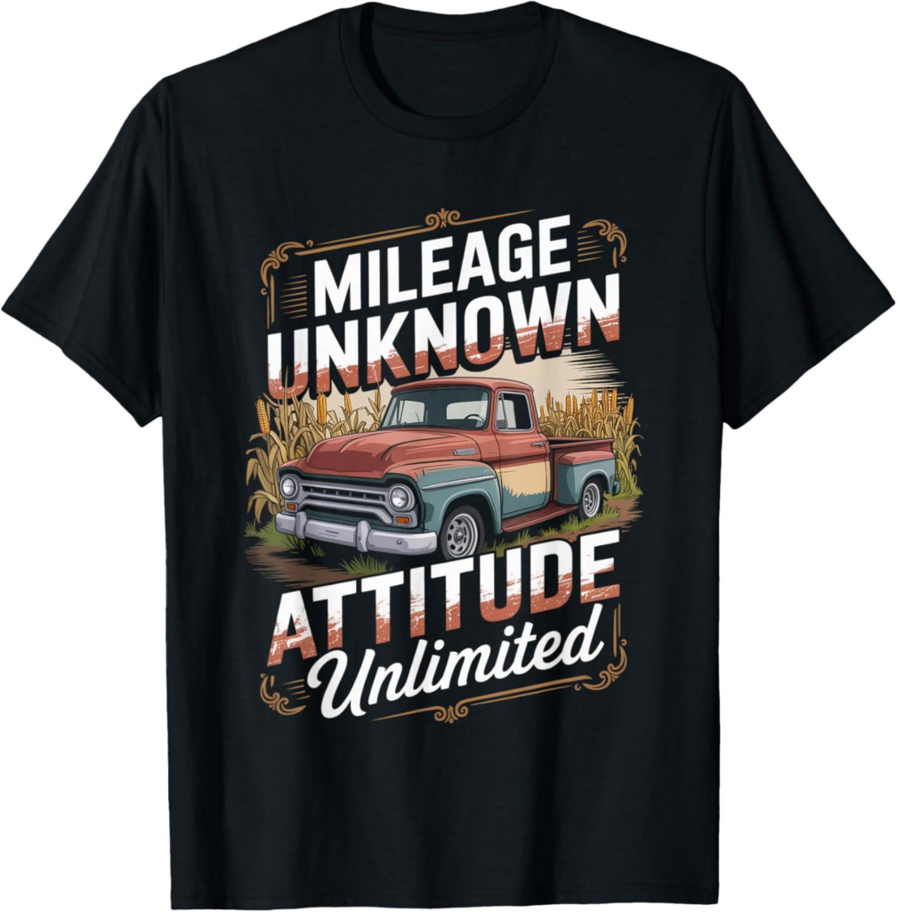 Best Apparel – Mileage Unknown Vintage Pickup Truck T-Shirt Review
