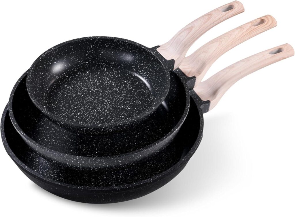 Best Cookware – CAROTE Non Stick Frying Pan Skillet Set Review