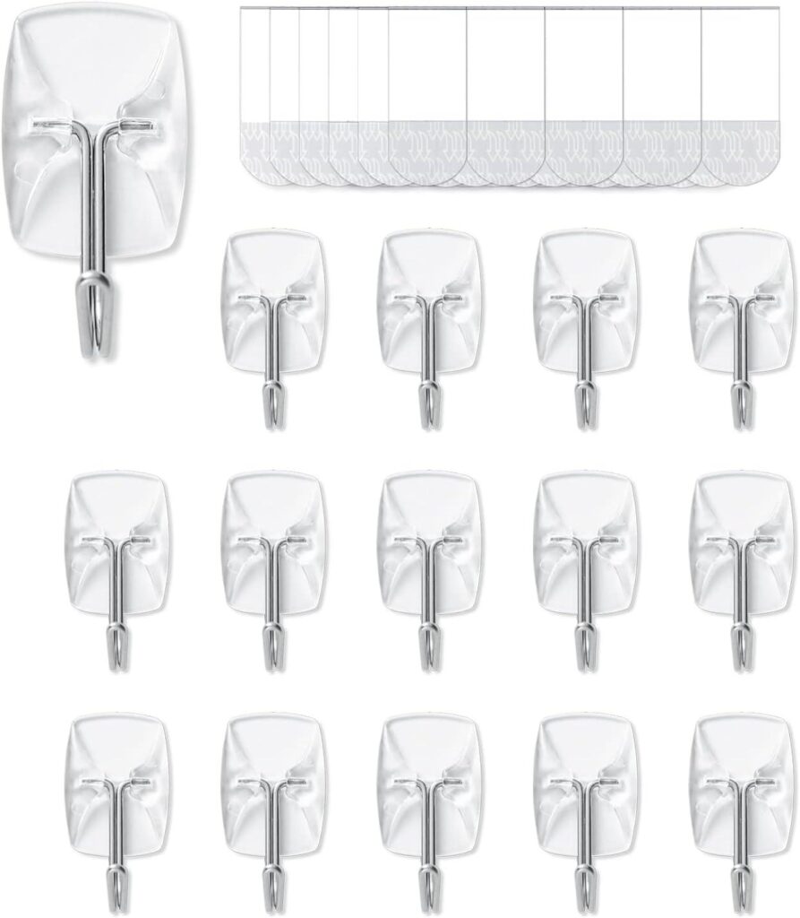 Best Home & Kitchen – 15 Small Hooks+30 Removable Strips Review