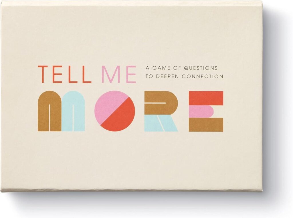 Best Conversation Starter Game – Tell Me More Review