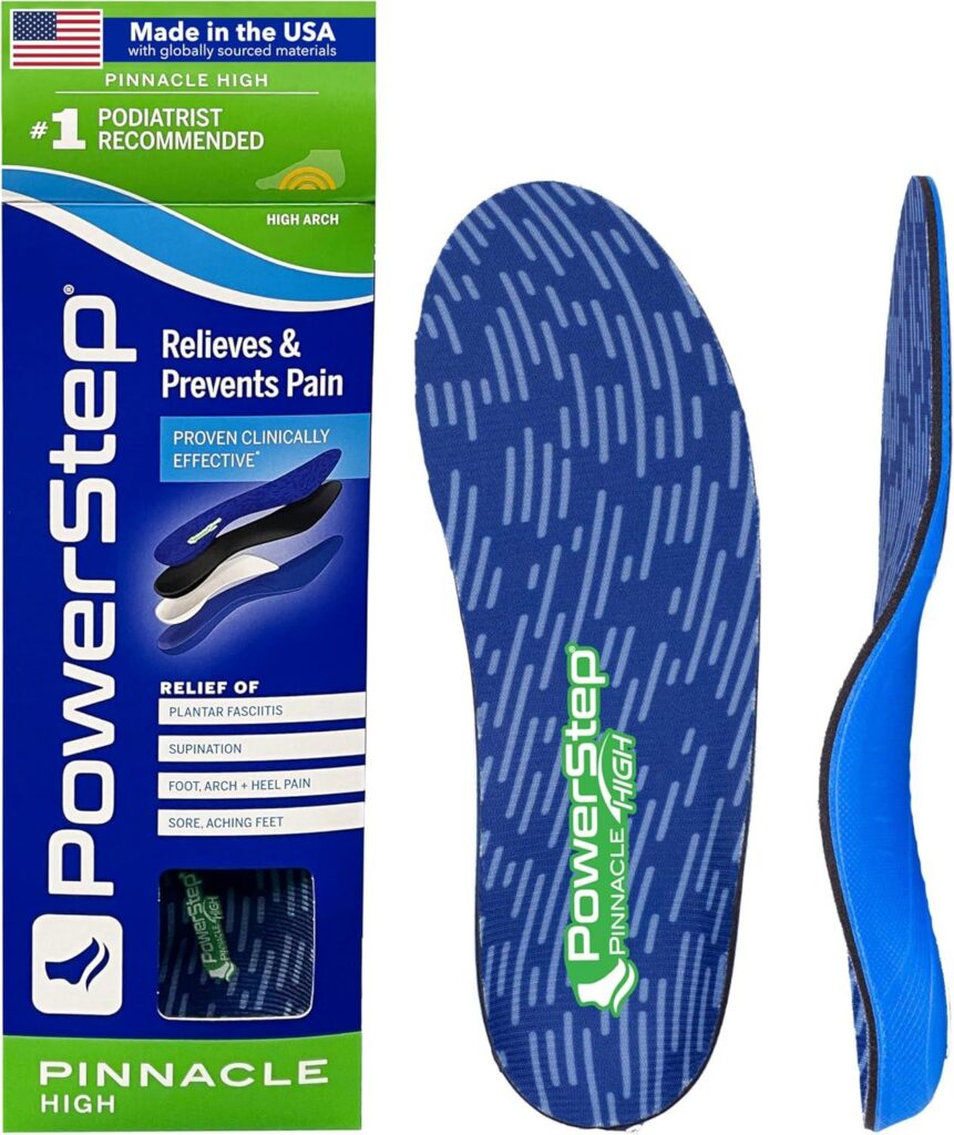 Best Orthotics – PowerStep Pinnacle High Arch Insoles Review