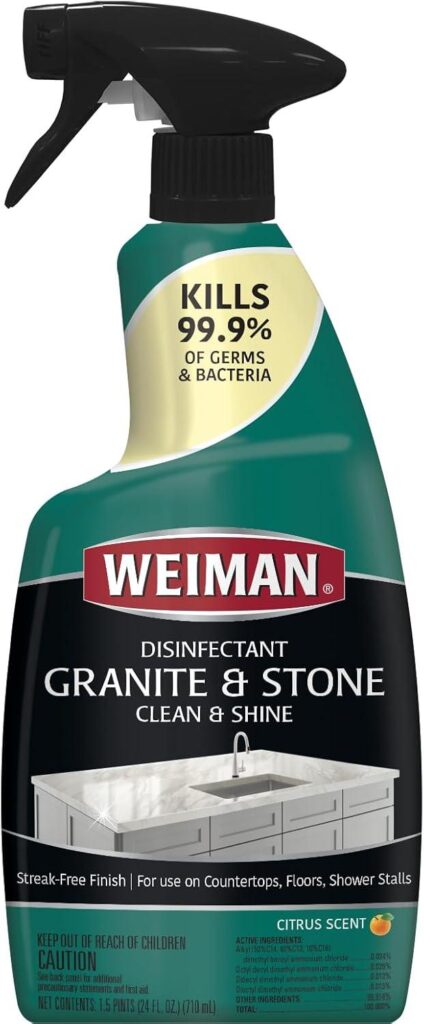 Best Granite Cleaner – Weiman Disinfectant Daily Clean & Shine Review
