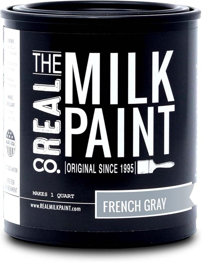 Best Wood Paint – Real Milk Paint, French Gray, 1 Quart Review