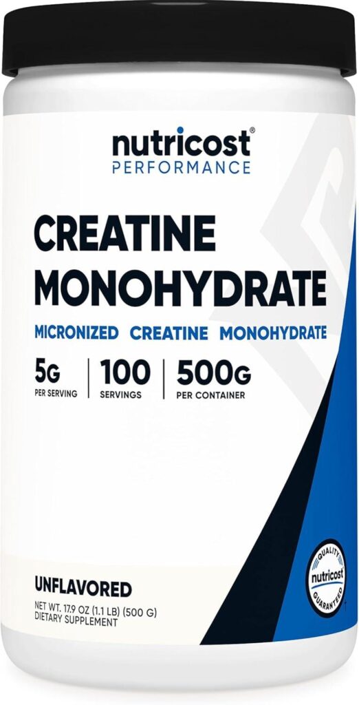 Best Creatine – Nutricost Creatine Monohydrate Micronized Powder Review