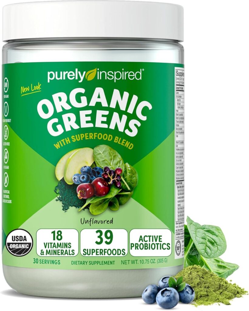 Best Superfood Powder – Purely Inspired Organic Greens Mix Review