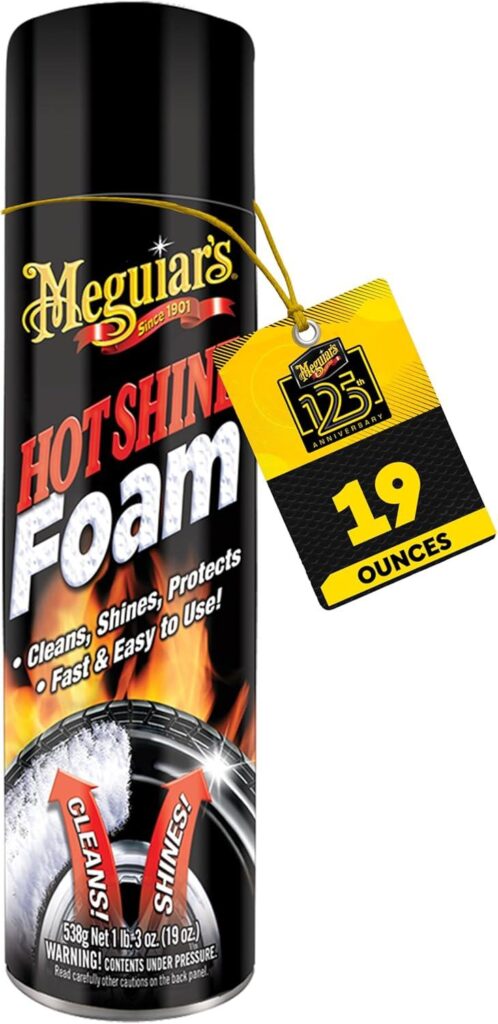 Best Automotive – Meguiar’s Hot Shine Tire Foam, High Gloss Tire Shine Review