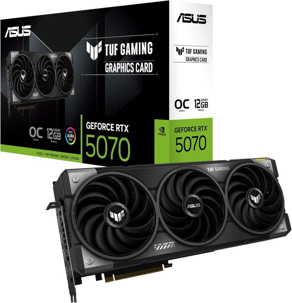 Best Graphics Card – ASUS TUF Gaming GeForce RTX 5070 Review