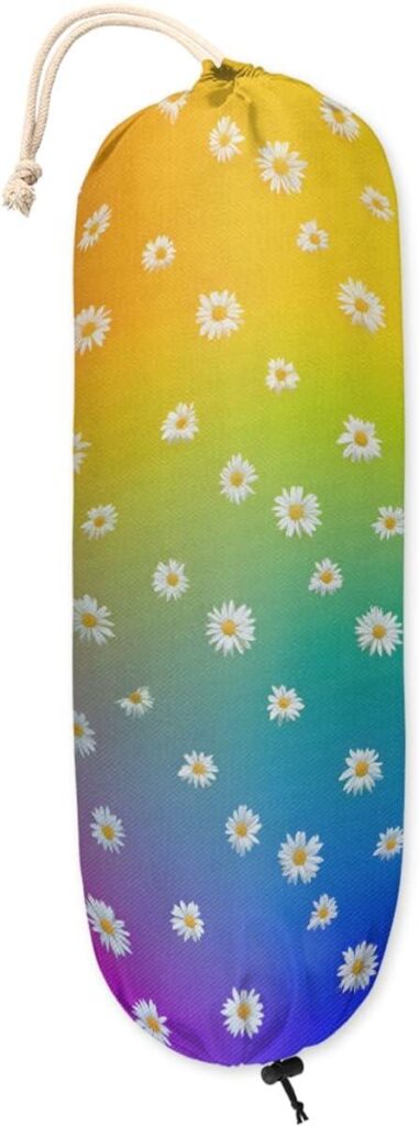 Best Plastic Bag Holder – Colorful Daisy Flower Grocery Bag Holder Review