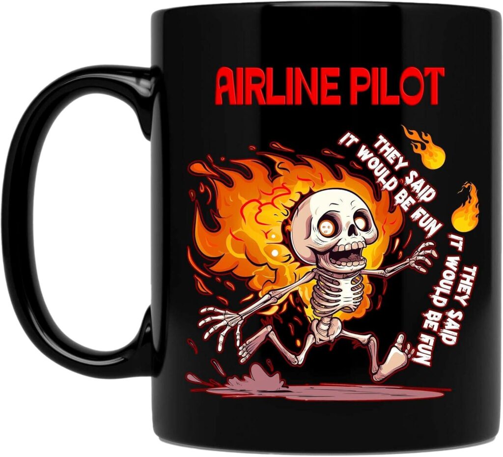Best Coffee Mug – Funny Airline Pilot Gift Cup Review