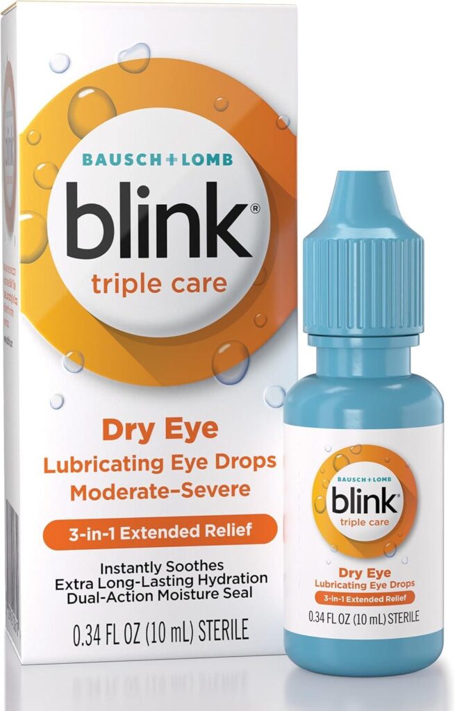 Best Moisturizer – BLINK Triple Care Eye Drops for Dry Eyes Review