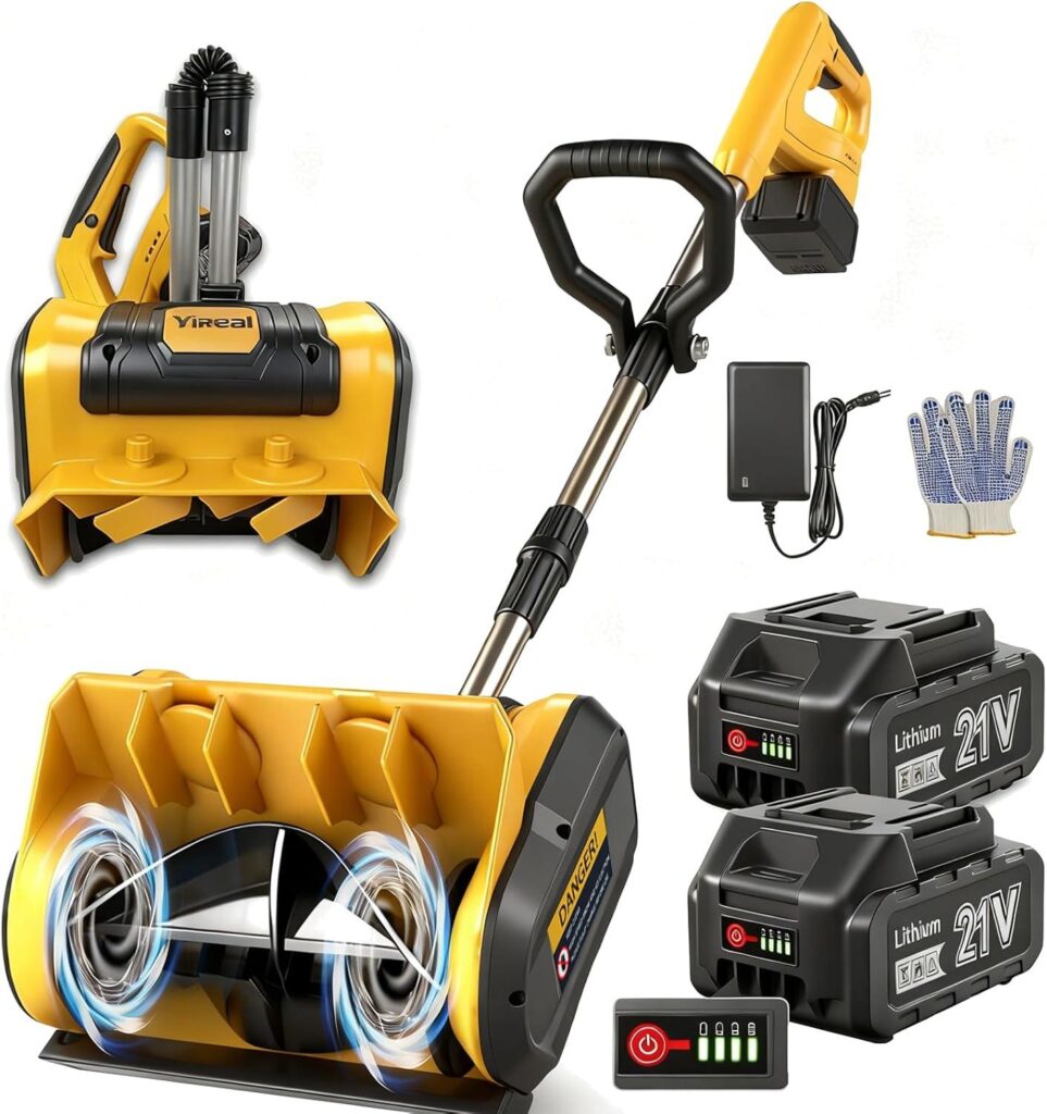 Best Cordless Snow Blower – Battery Powered Electric Snow Shovel Review