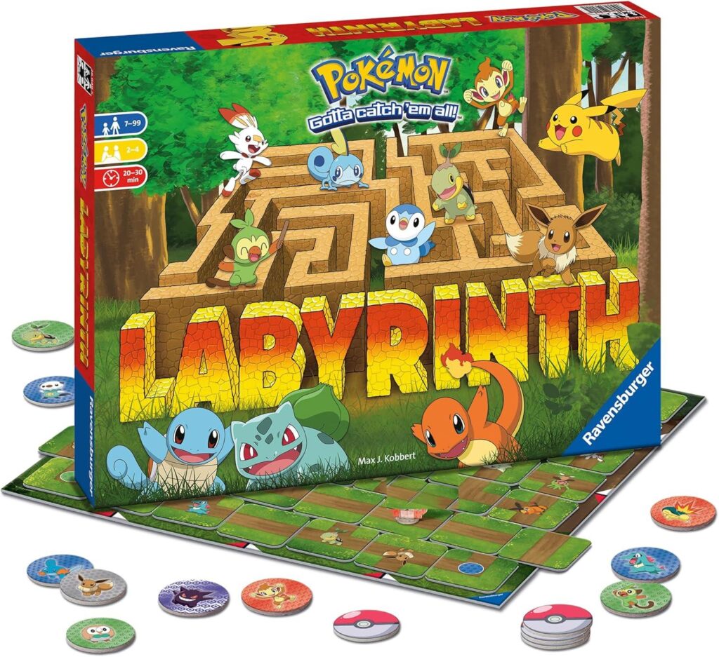 Best Family Board Game – Ravensburger Labyrinth Pokemon Review