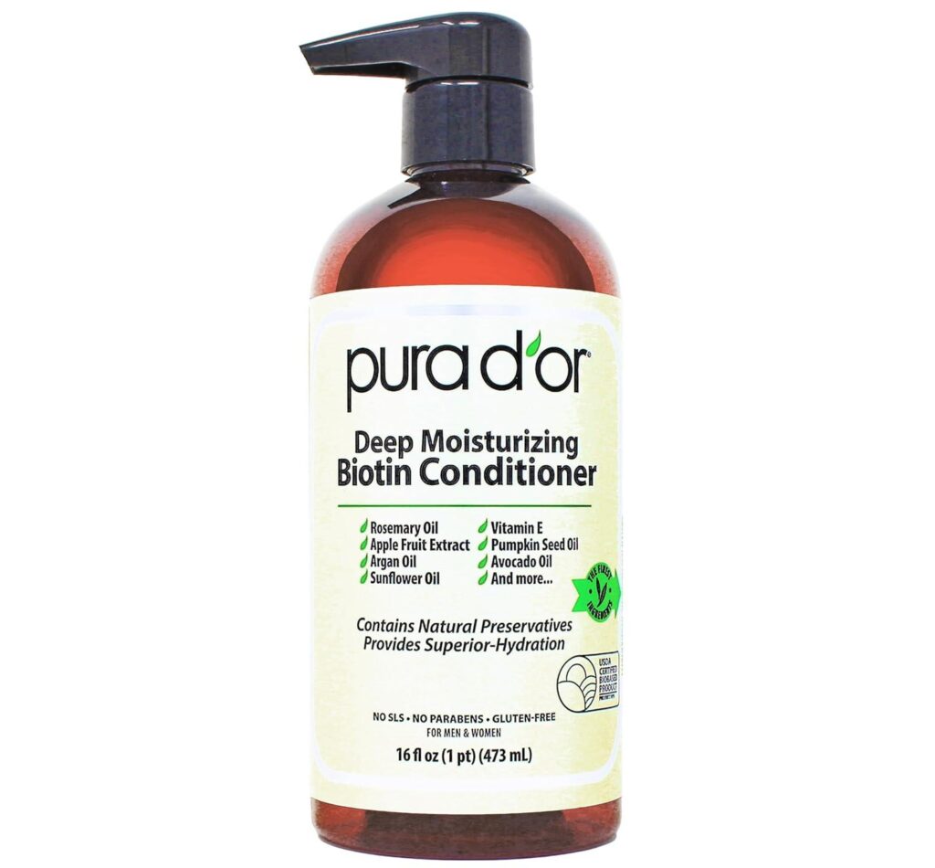 Best Moisturizer – PURA D’OR Deep Moisturizing Biotin Conditioner Review