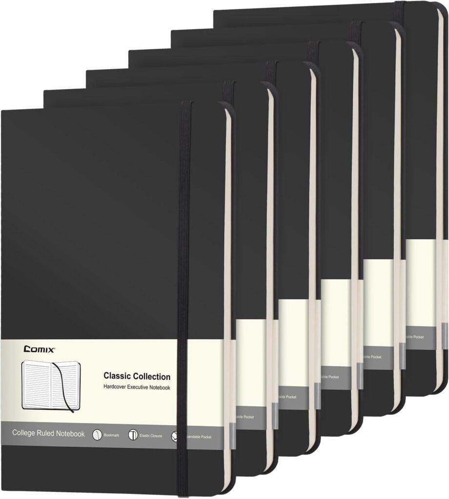 Best Journaling Notebooks – Comix 6 Pack Lined Journal Review