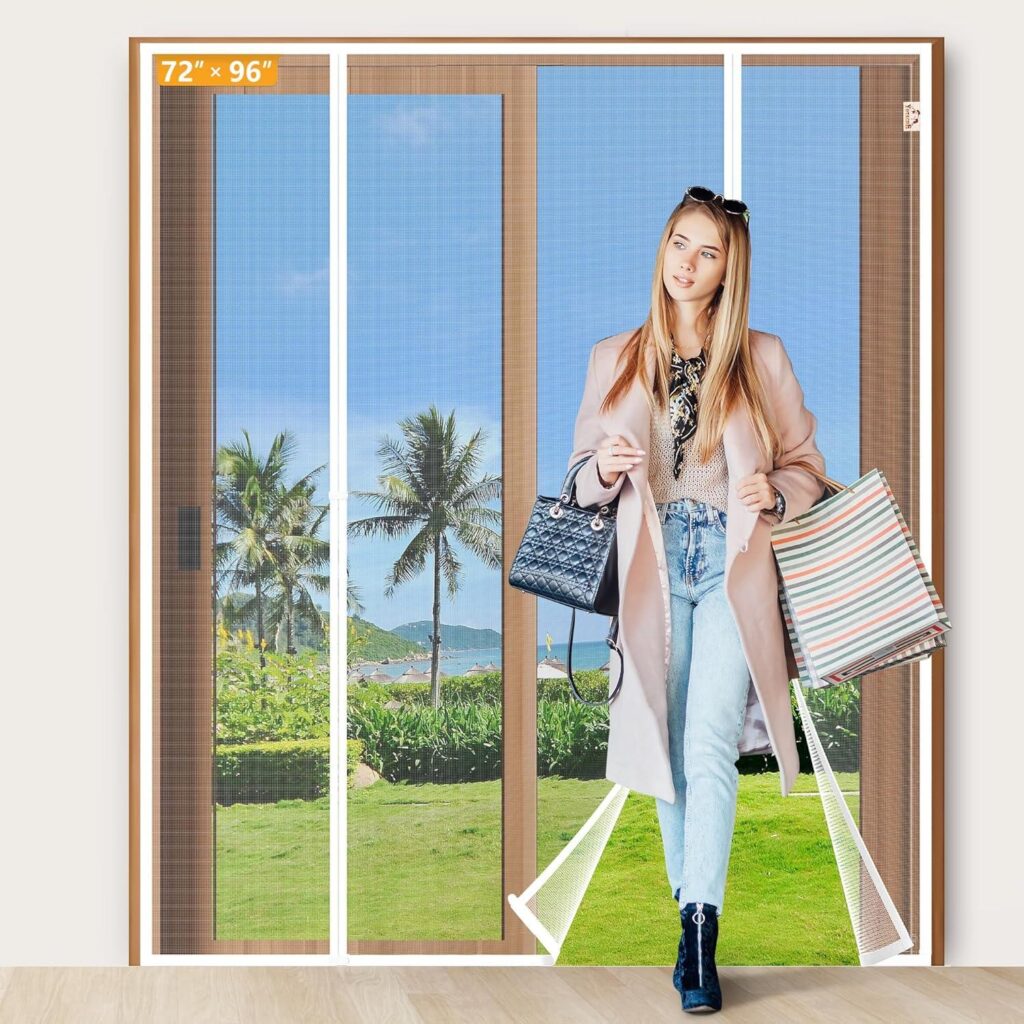 Best Magnetic Screen Door – Yotache White Double Door Review