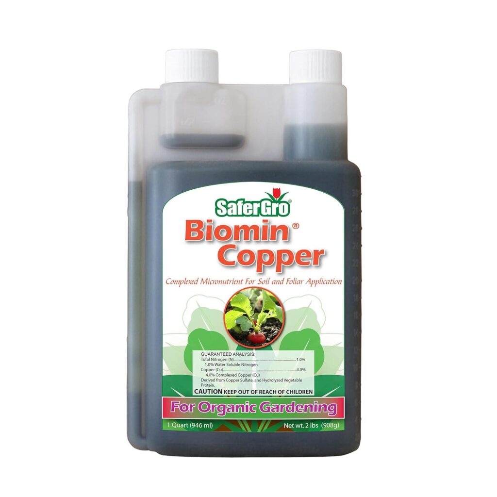 Best Organic Fertilizer – SaferGro Biomin® Copper Review