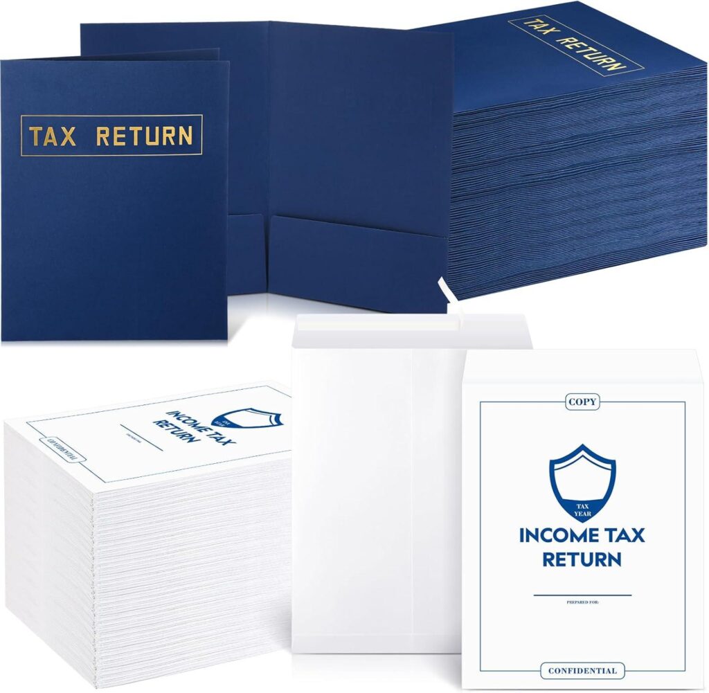 Best Tax Return Folders – Kosiz 100 Pcs Review
