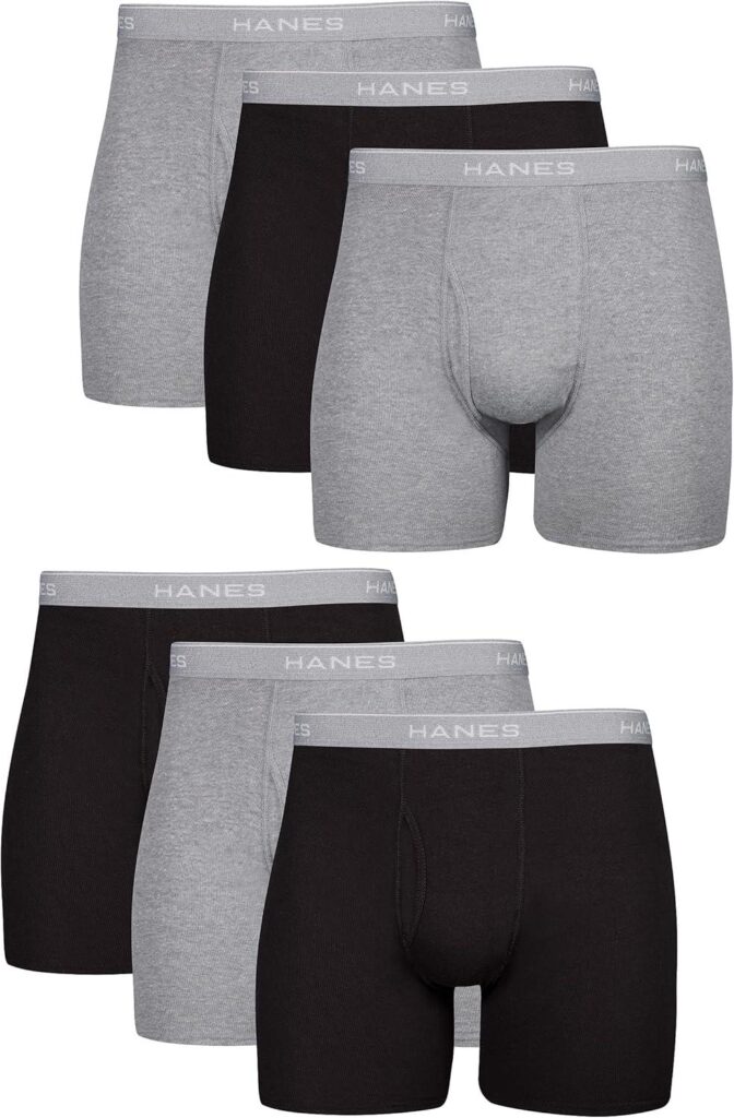 Best Boxer Briefs – Hanes Men’s Underwear Pack, Cool & Breathable Review