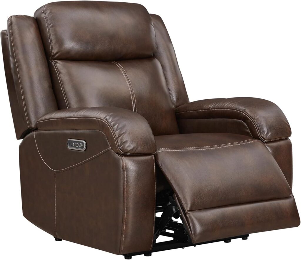 Best Recliner – Watson & Whitely Genuine Leather Power Recliner Chair Review