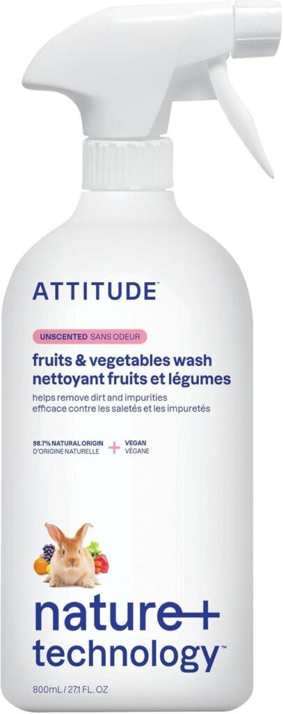 Best Produce Wash – ATTITUDE Fruit & Vegetable Wash Review