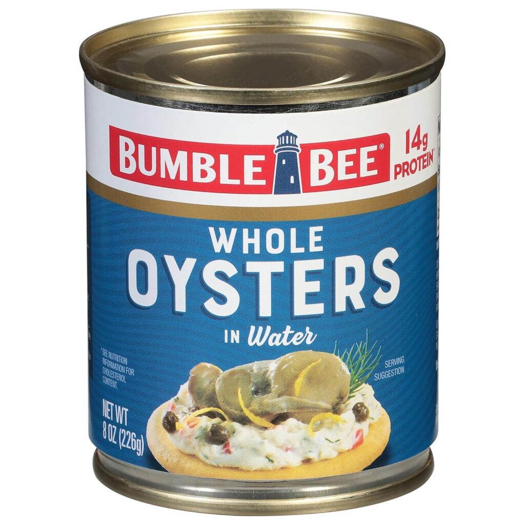 Best Canned Oysters – Bumble Bee Premium Select Review