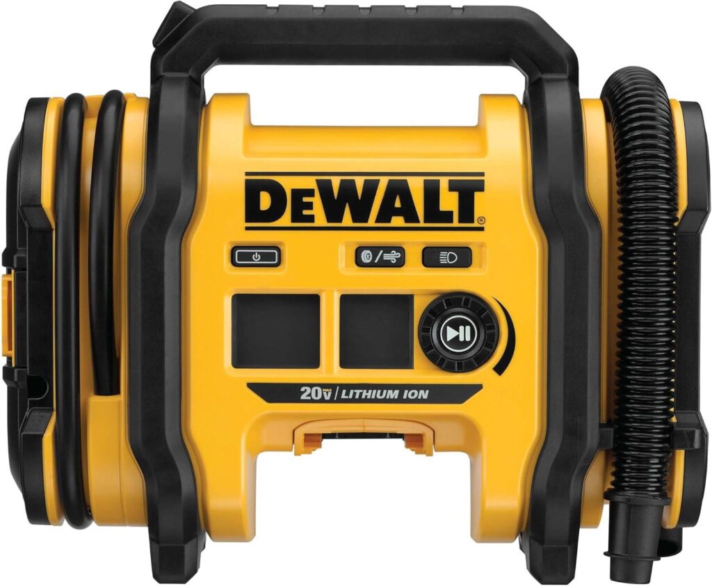 Best Automotive – DEWALT Tire Inflator Portable Air Compressor Review