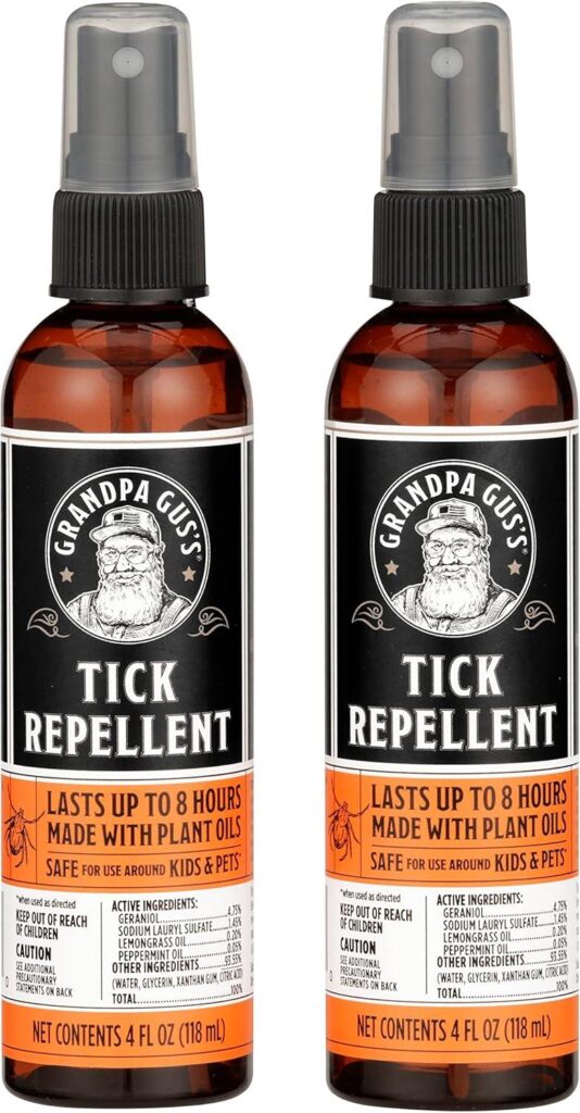 Best Outdoor Gear – Grandpa Gus’s Natural Tick Repellent Spray Review