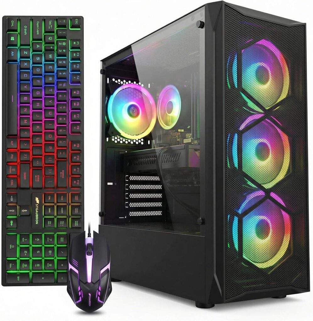 Best Gaming PC – STGAubron Desktop Computer with i7 & RX 580 Review