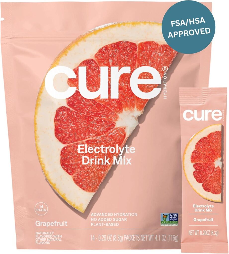 Best Electrolyte Drink Mix – Cure Hydration Grapefruit Review