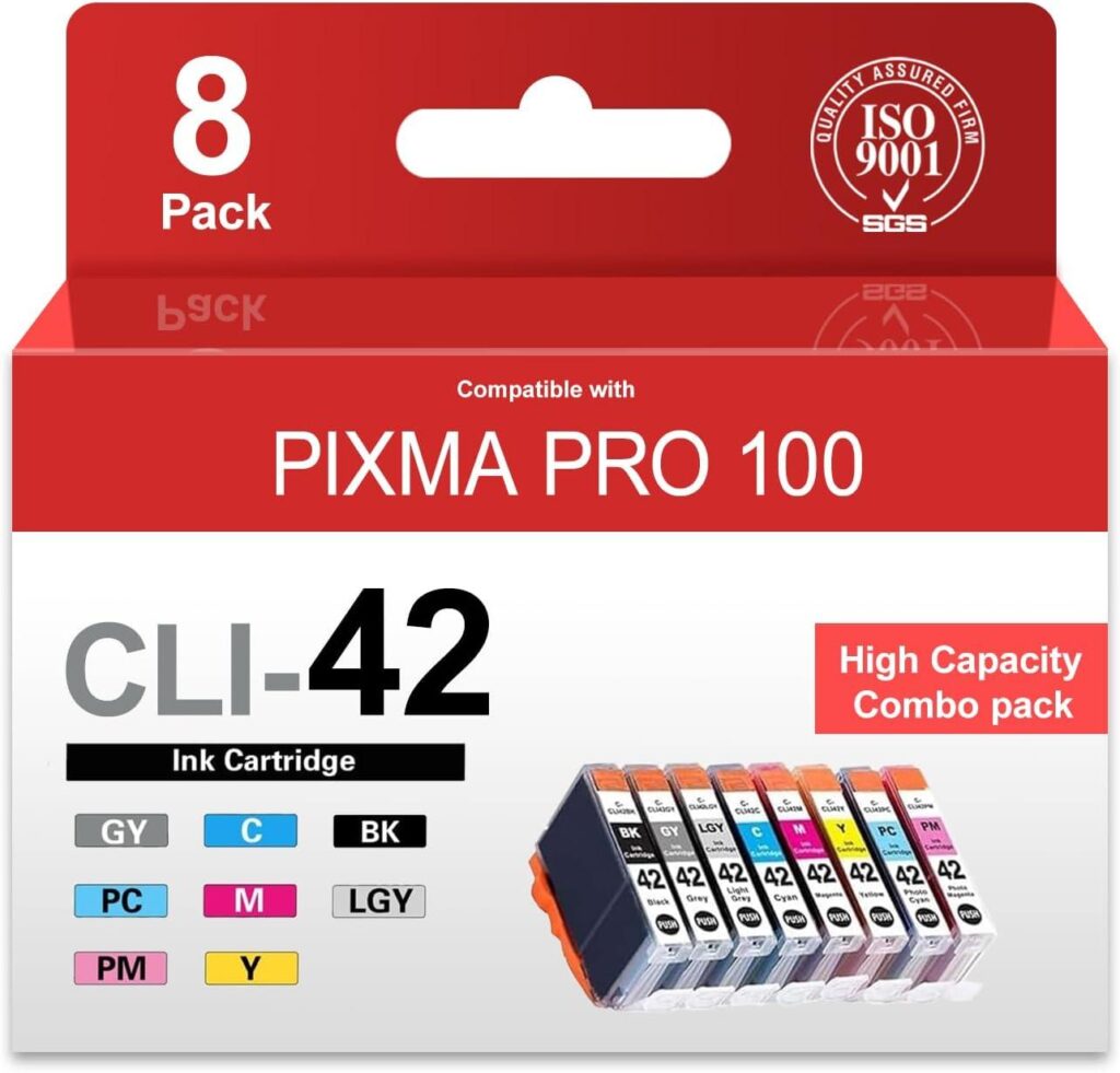 Best Ink Cartridges – CLI-42 CLI42 8-Pack Compatible Review