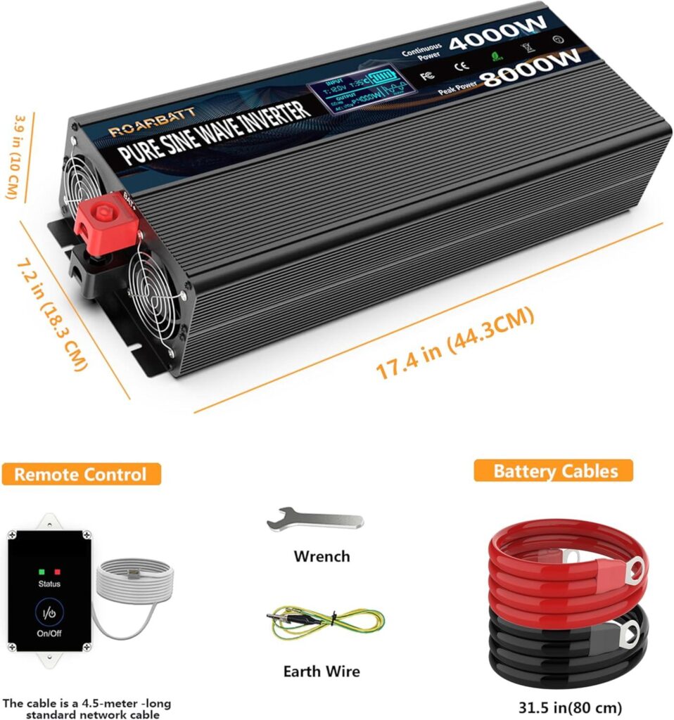 Best Electronics – Pure Sine Wave Power Inverters 4000W Review