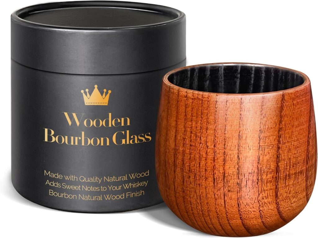 Best Bourbon Glass – Charred Wooden Bourbon Drinking Glass Review