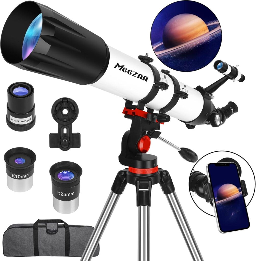 Best Telescope – 90mm High Powered Refractor Telescopes Review