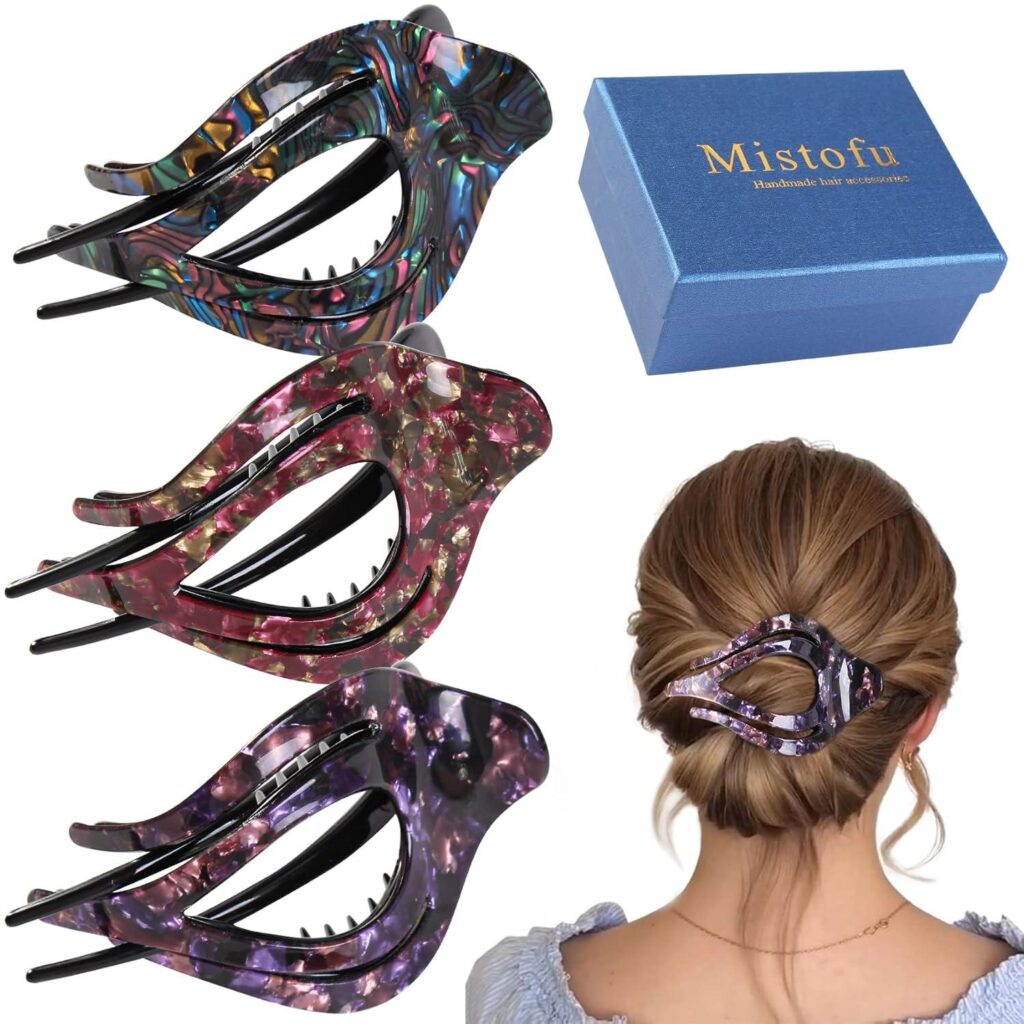 Best Hair Clips – 3Pcs French Concord Women’s Hair Claw Clips Review