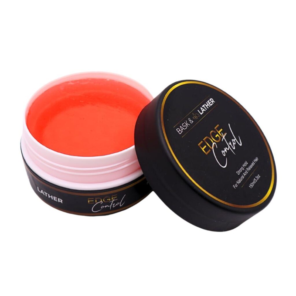 Best Hair Styling Gel – BASK & LATHER Strong Hold Edge Control Review